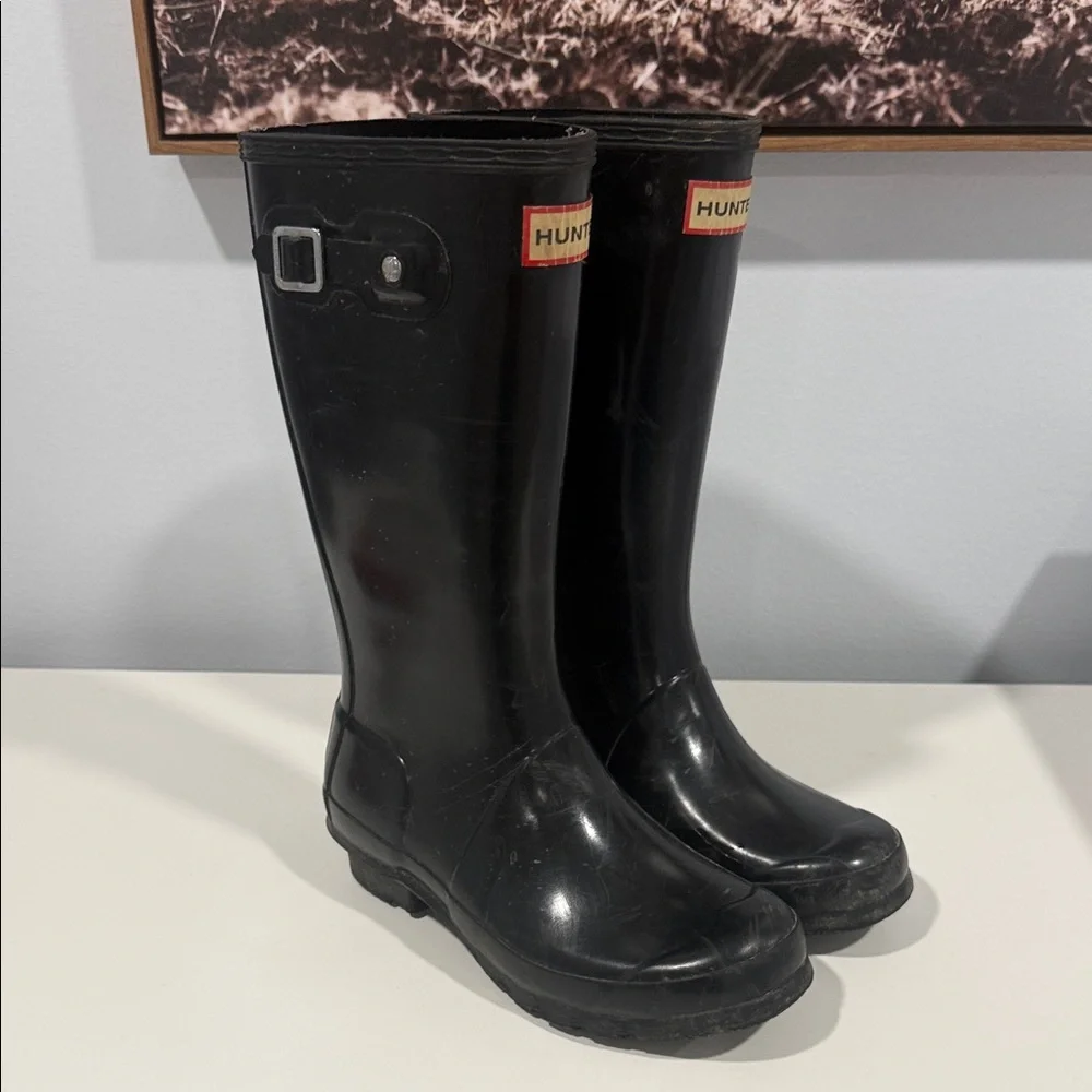 Hunter Classic Black Waterproof Boots